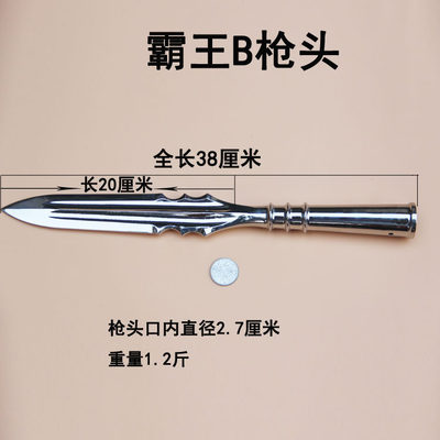武林風(fēng)骨 探尋不銹鋼紅纓槍與霸王槍的匠心之道